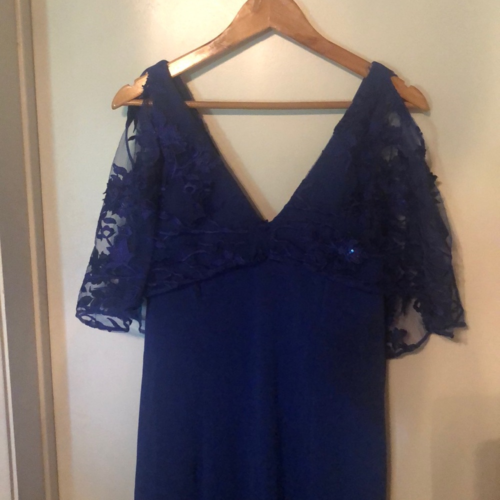 Formal blue dress